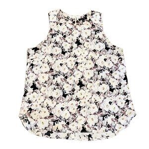 Alice Hope Floral Print Sleeveless Blouse Size Large